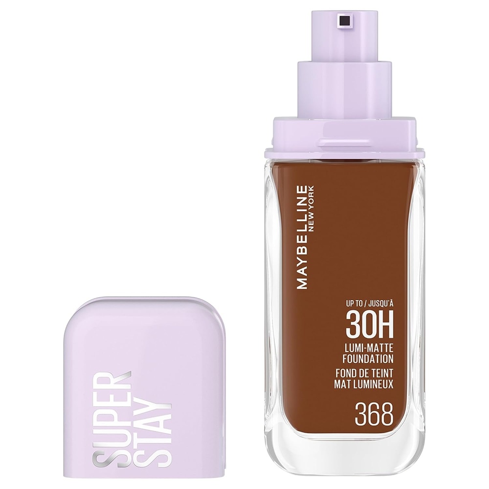 image:imageMaybelline New York  Flssiges Makeup mit langem Halt extrem widerstandsfhig leuchtendes mattes Finish angereichert mit Aminosuren  fr alle Hauttypen  Superstay 30H LumiMatte  Farbton 332368