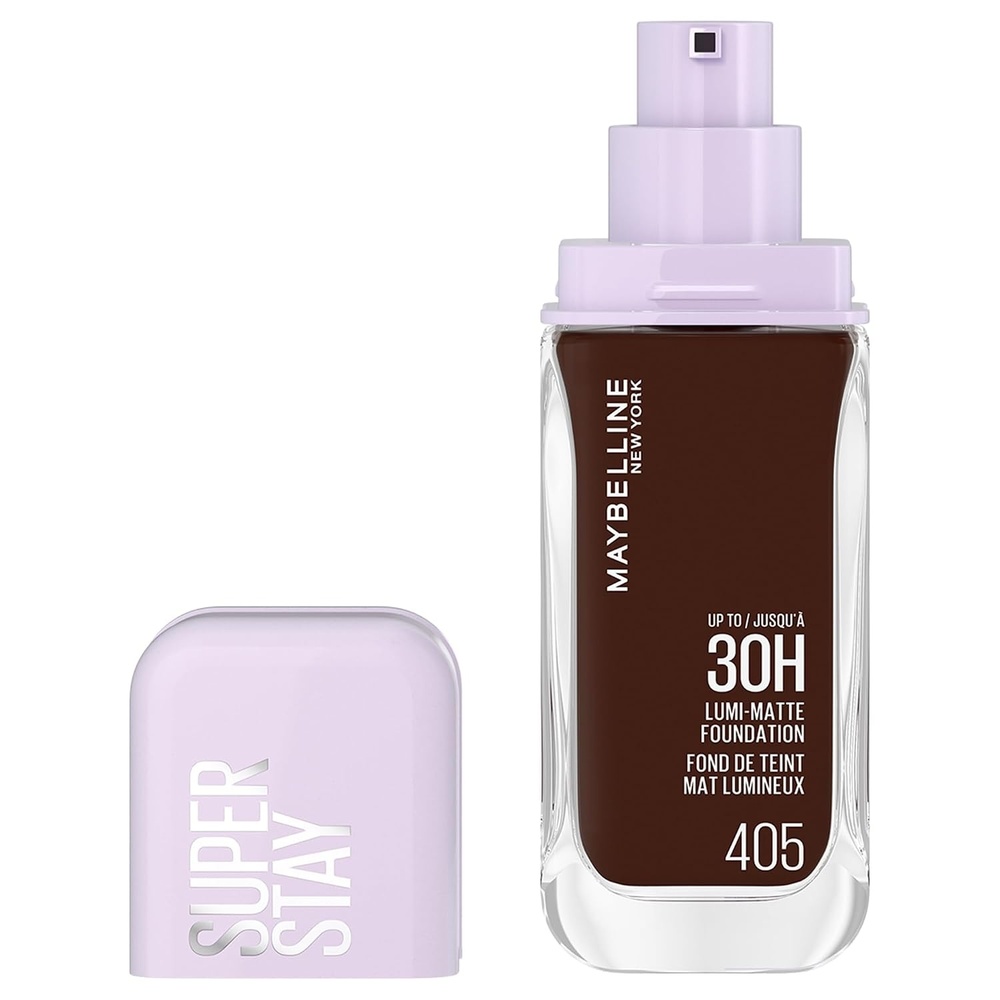 image:imageMaybelline New York  Flssiges Makeup mit langem Halt extrem widerstandsfhig leuchtendes mattes Finish angereichert mit Aminosuren  fr alle Hauttypen  Superstay 30H LumiMatte  Farbton 332405