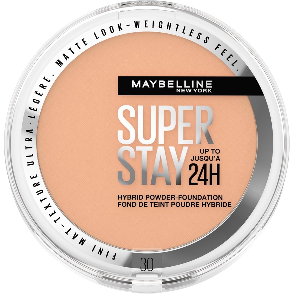 image:imageMaybelline New York 2in1 Puder MakeUp Wasserfest und mattierend mit hoher Deckkraft Super Stay Hybrid Powder Foundation Nr 75 1 StckNr 30