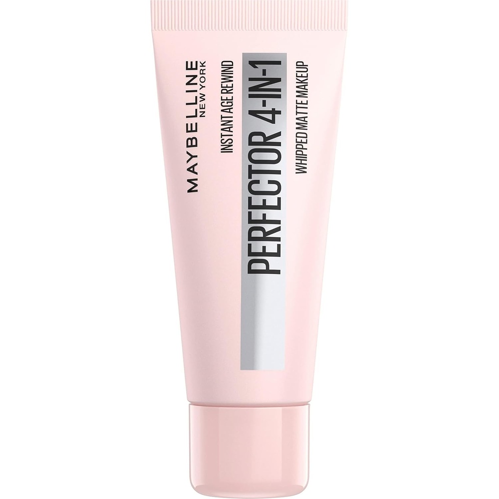 image:imageMaybelline New York 4in1 Make Up mit Concealer BB Cream Puder und Primer fr einen perfektionierten Teint Foundation mit leichter Deckkraft Instant Perfector Matte Nr 02 Light Medium 30 mlklar