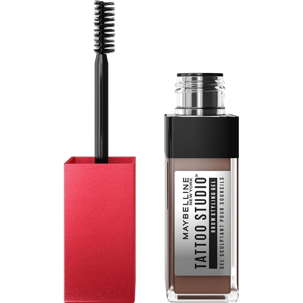 image:imageMaybelline New York Augenbrauengel Fr dichter aussehende und geformte Augenbrauen Wischfest und wasserfest Tattoo Brow 36H Styling Gel Nr 250 Blonde 6 mlNr 255 Soft Brown