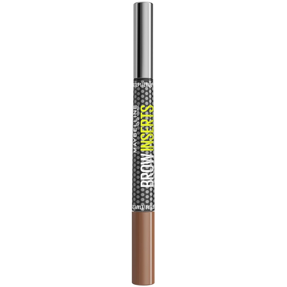 image:imageMaybelline New York Brow Inserts 2in1 Augenbrauenstift fr fllige amp definierte Augenbrauen 3fach MikroSpitze amp FaserGel mit bis zu 36H Halt Wasserfest amp Wischfest Blonde 1 1 Stk2 Soft Brown