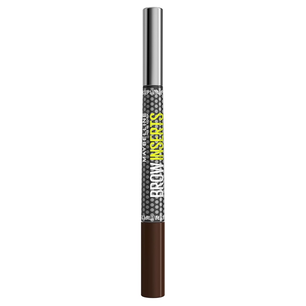 image:imageMaybelline New York Brow Inserts 2in1 Augenbrauenstift fr fllige amp definierte Augenbrauen 3fach MikroSpitze amp FaserGel mit bis zu 36H Halt Wasserfest amp Wischfest Blonde 1 1 Stk5 Deep Brown