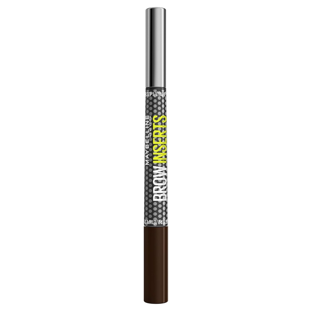image:imageMaybelline New York Brow Inserts 2in1 Augenbrauenstift fr fllige amp definierte Augenbrauen 3fach MikroSpitze amp FaserGel mit bis zu 36H Halt Wasserfest amp Wischfest Blonde 1 1 Stk45 Ash Brown