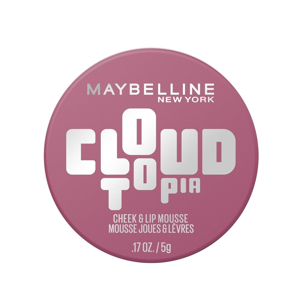 image:imageMaybelline New York Cloudtopia Wangen amp Lippen Mousse 2in1 Blush amp Lippenfarbe fr 14H Halt Luftigleichte Textur amp mattes Finish Nr 01 Twilight Berry 5gTwilight Berry