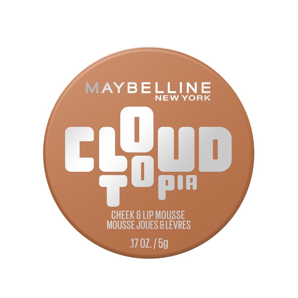 image:imageMaybelline New York Cloudtopia Wangen amp Lippen Mousse 2in1 Blush amp Lippenfarbe fr 14H Halt Luftigleichte Textur amp mattes Finish Nr 12 Toasted Sky 5g