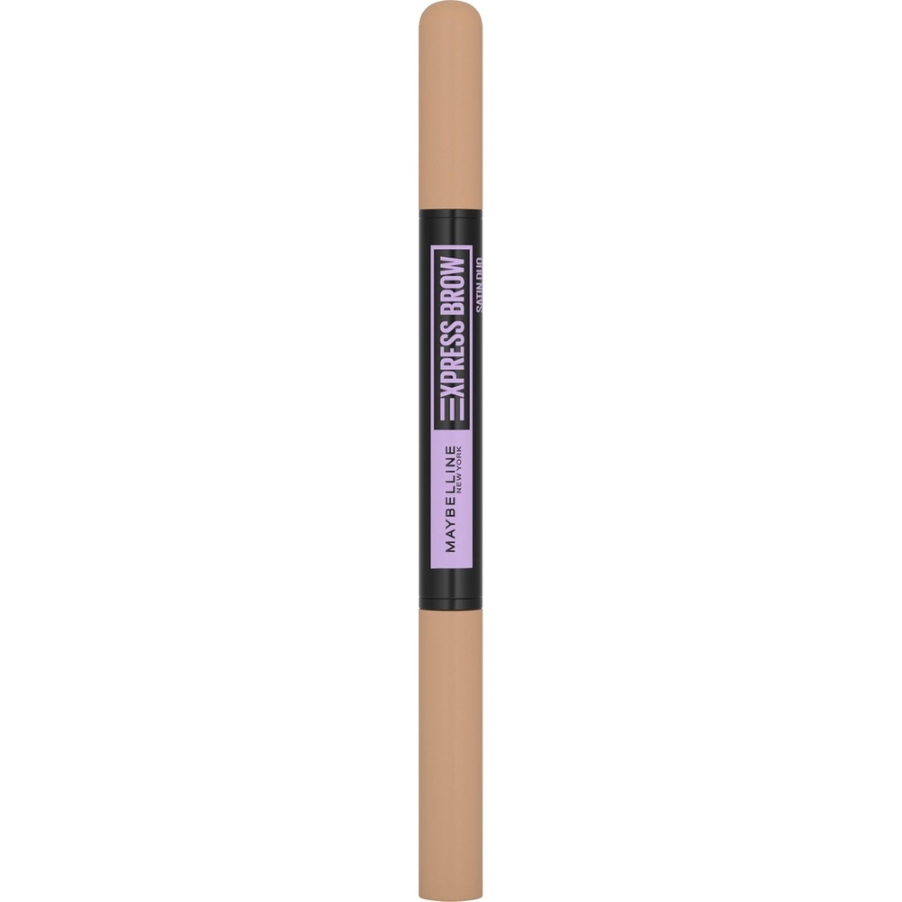 image:imageMaybelline New York Express Brow Satin Duo Augenbrauenstift und puder in Nr 02 Medium Brown mittelbraunNr 0  Light Blond