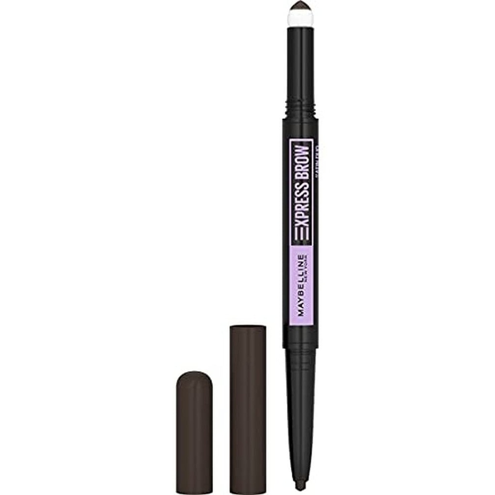 image:imageMaybelline New York Express Brow Satin Duo Augenbrauenstift und puder in Nr 02 Medium Brown mittelbraunschwarz braun