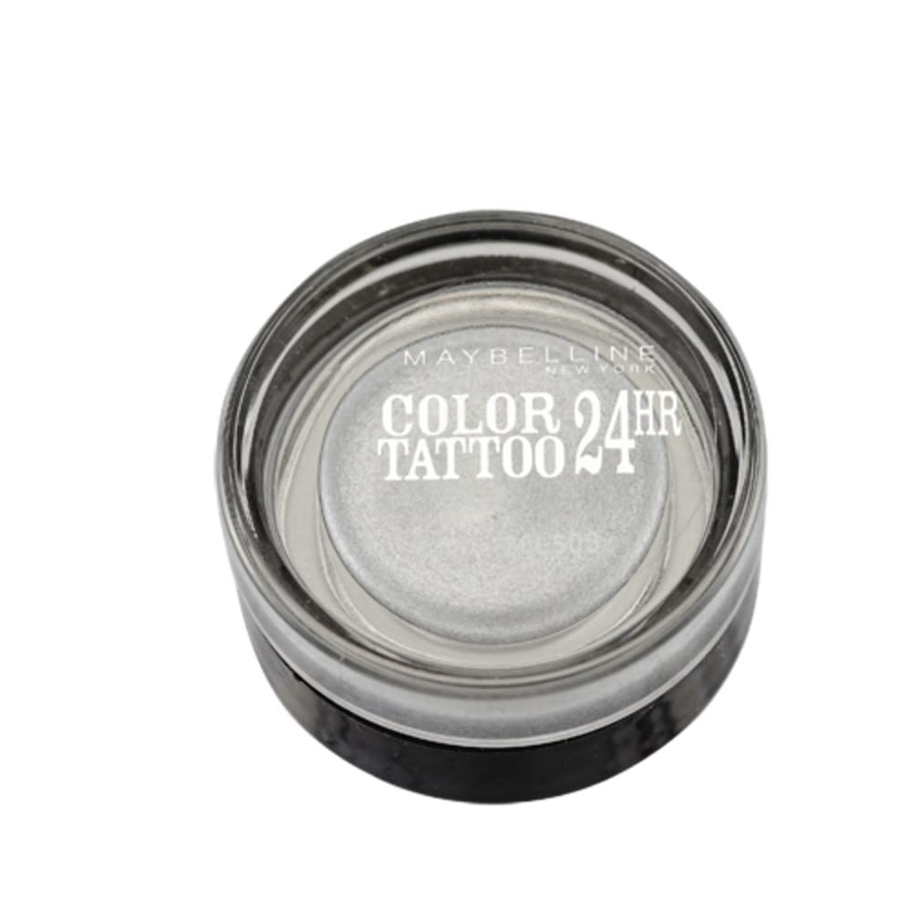 image:imageMaybelline New York Eyestudio Color Tattoo Eyeshadow Nummer 45 infinite white 1er Pack 1 x 35 ml50 silver
