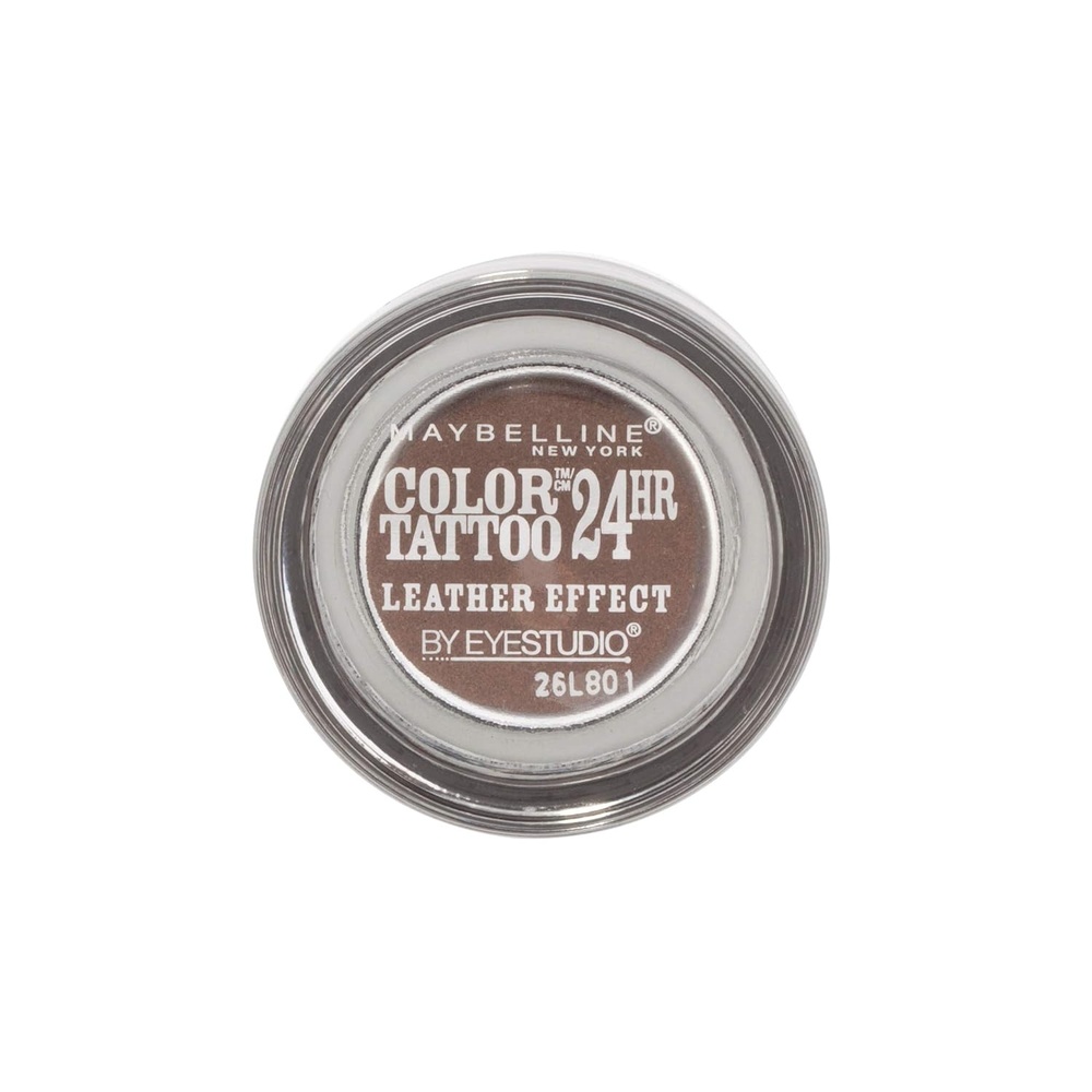 image:imageMaybelline New York Eyestudio Color Tattoo Eyeshadow Nummer 45 infinite white 1er Pack 1 x 35 mlLeather Effect Chocolate Suede