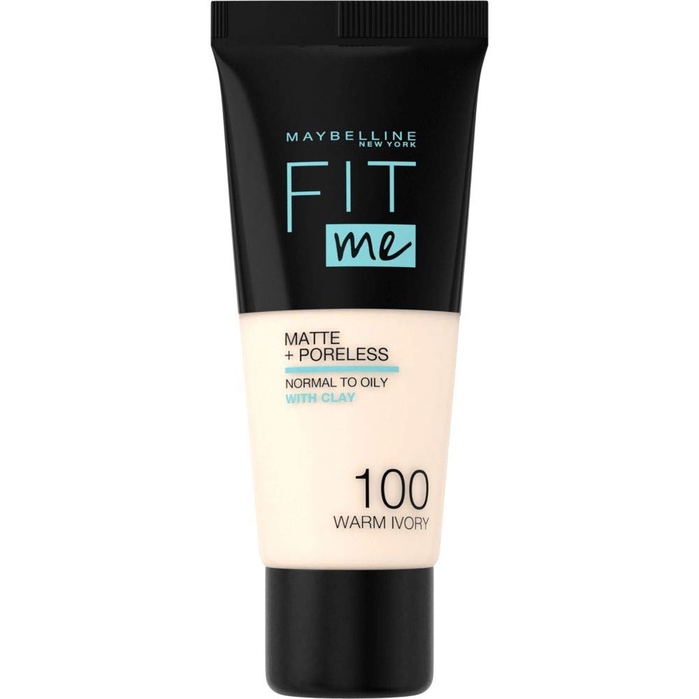 image:imageMaybelline New York Fit me Matte amp Poreless Makeup Nr 335 Classic Tan 30 mlNr 100 Warm Ivory
