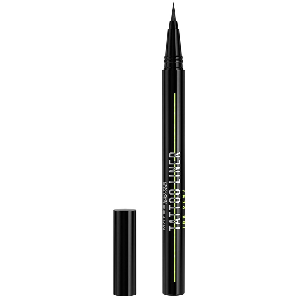image:imageMaybelline New York Flssiger Eyeliner Wasserfest wischfest und langanhaltend Vegan Tattoo Liner Ink Eyeliner Nr 882 Pitch Brown Braun 1 mlschwarzes