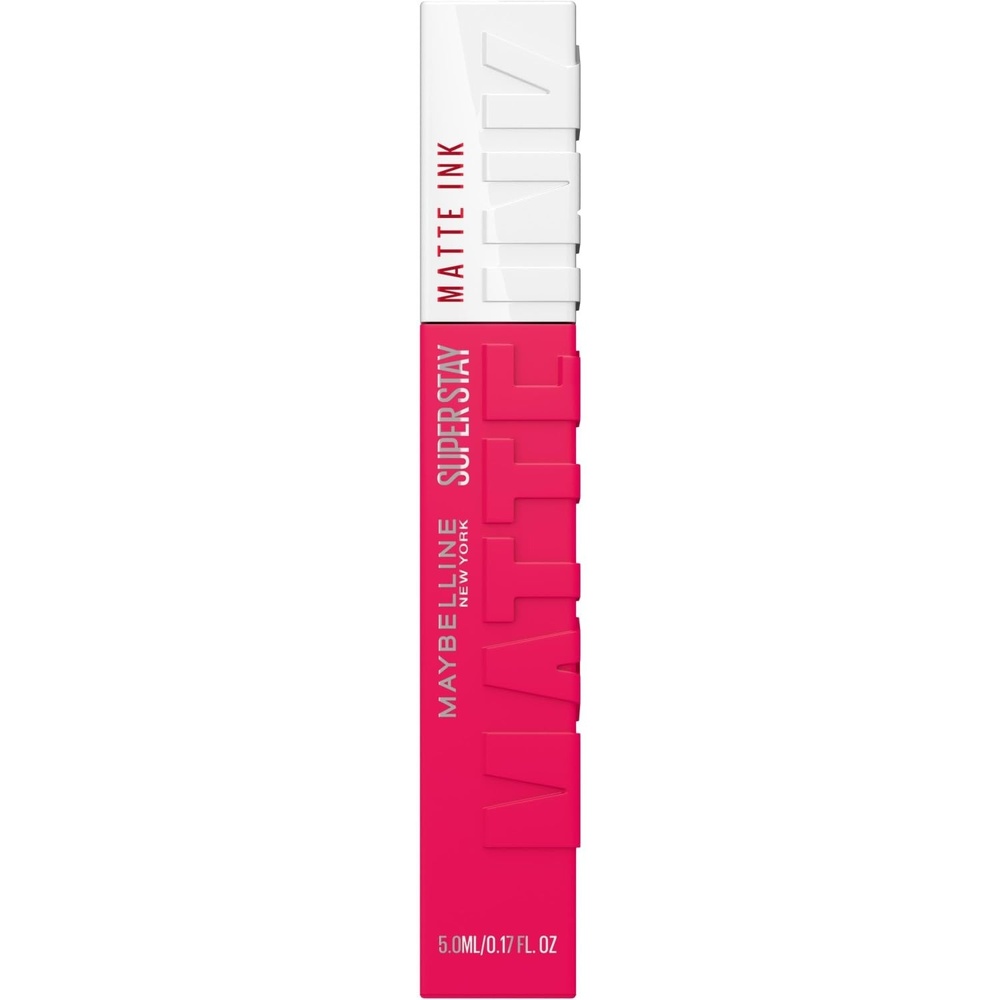 image:imageMaybelline New York Flssiger Lippenstift mit mattem Finish 16h Halt ohne Abfrben Vegane Formel Super Stay Matte Ink Moodmaker Nr 445 Energizer 5ml460 Optimiser