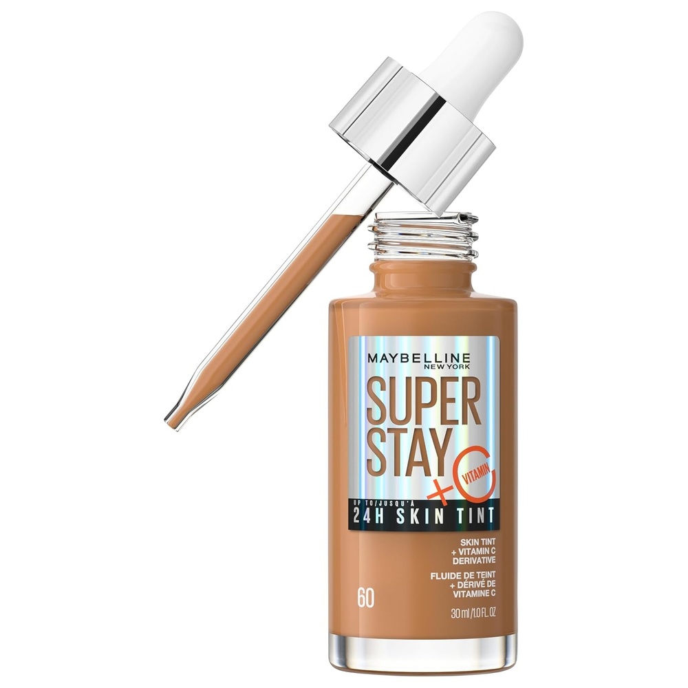 image:imageMaybelline New York Foundation Langanhaltendes MakeUp mit Vitamin C Vegane Formel Super Stay Skin Tint Nr 3660 Caramel