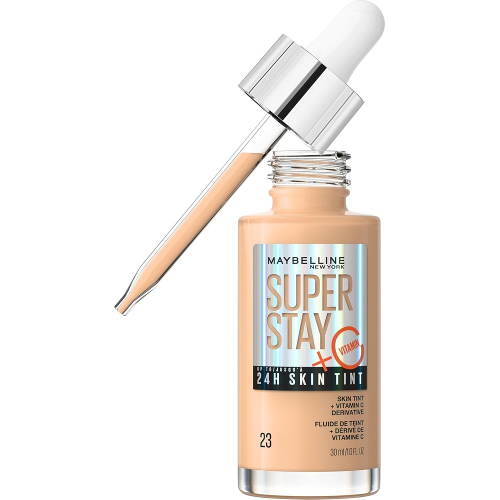 image:imageMaybelline New York Foundation Langanhaltendes MakeUp mit Vitamin C Vegane Formel Super Stay Skin Tint Nr 36Farbton 23