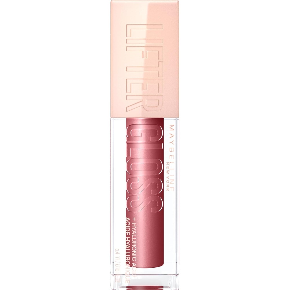 image:imageMaybelline New York Glnzender Lipgloss fr voller wirkende Lippen Feuchtigkeitsspendend Mit Hyaluronsure Lifter Gloss Farbe Nr 002 Ice Nude 1 x 54 mlRosa