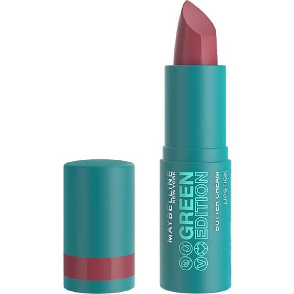 image:imageMaybelline New York Green Edition Buttercream Lipstick 010 Lagoon 34 gGrn