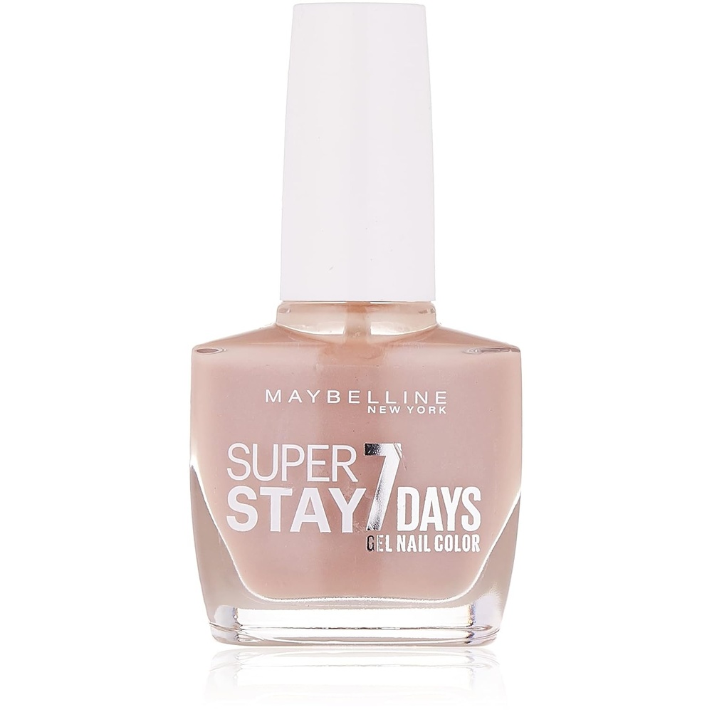 image:imageMaybelline New York Langanhaltender Nagellack mit GelFormel fr farbintensive Ngel Super Stay 7 Days Farblack Nr 501 Cherry Sin Rot 1 x 10 ml890 greige steel