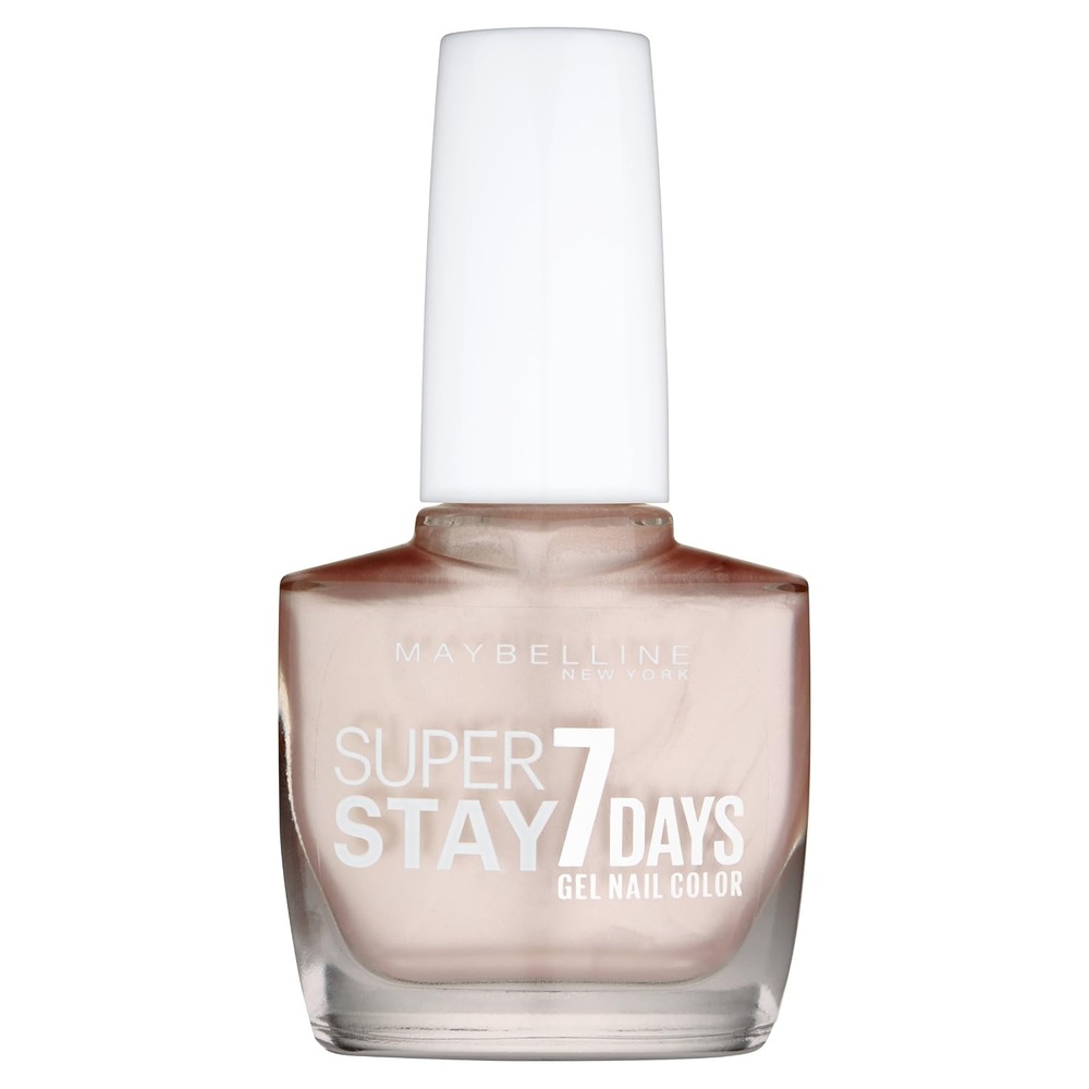 image:imageMaybelline New York Langanhaltender Nagellack mit GelFormel fr farbintensive Ngel Super Stay 7 Days Farblack Nr 501 Cherry Sin Rot 1 x 10 mlDusted Pearl