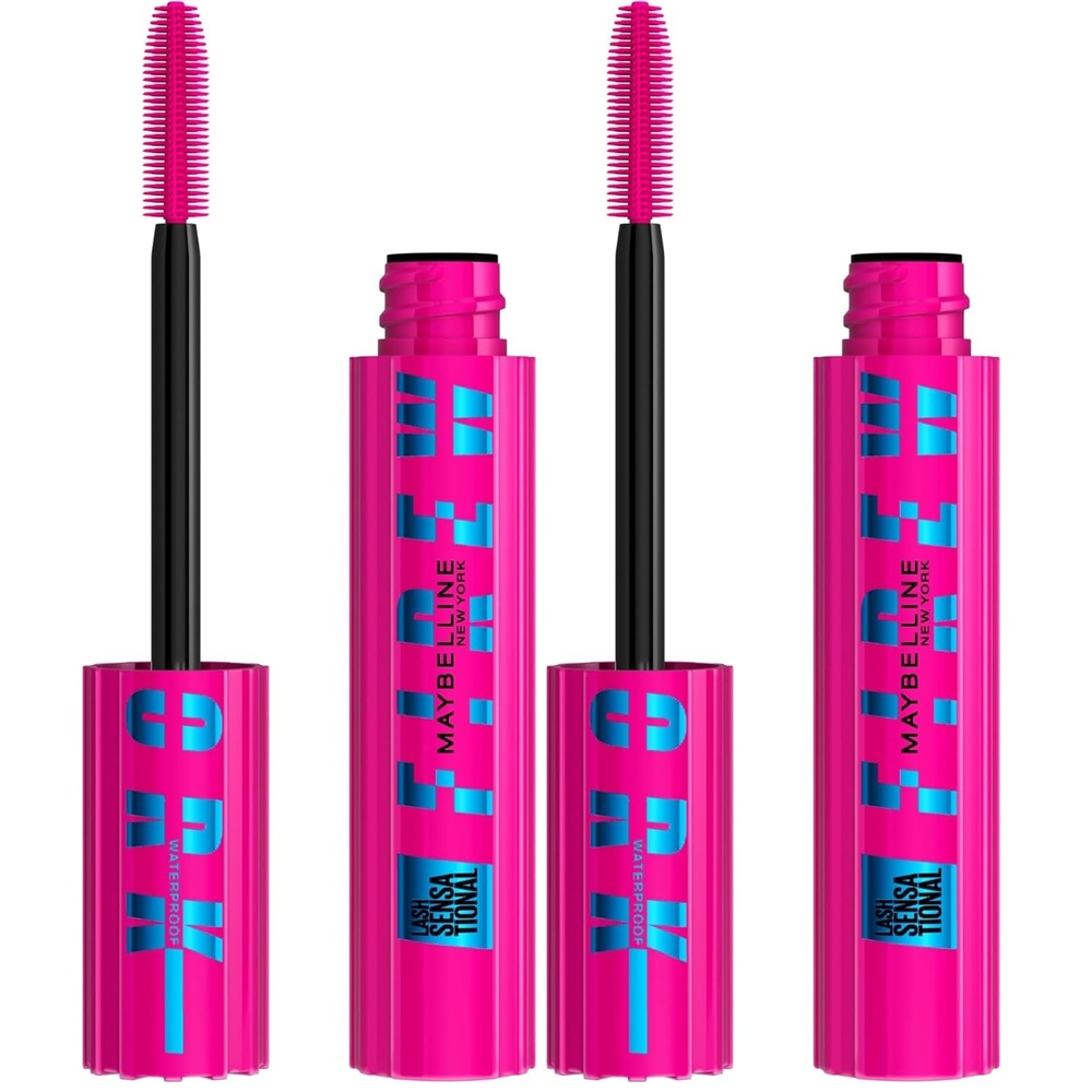 image:imageMaybelline New York Lash Sensational Firework Waterproof Mascara schwarze wasserfest Wimperntusche fr maximal lange und voluminse Wimpern 10 mlVery Black Waterproof