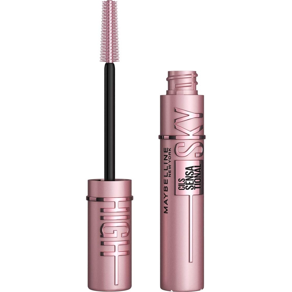 image:imageMaybelline New York Lash Sensational Sky High Mascara Volumising amp Lengthening Mascara Washable FlakeFree 7 ml Shade 01 Black Period After Opening von 6 MonatenSchwarz