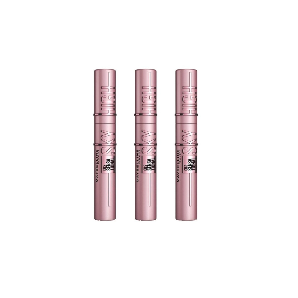 image:imageMaybelline New York Lash Sensational Sky High Mascara Volumising amp Lengthening Mascara Washable FlakeFree 7 ml Shade 01 Black Period After Opening von 6 MonatenBlack
