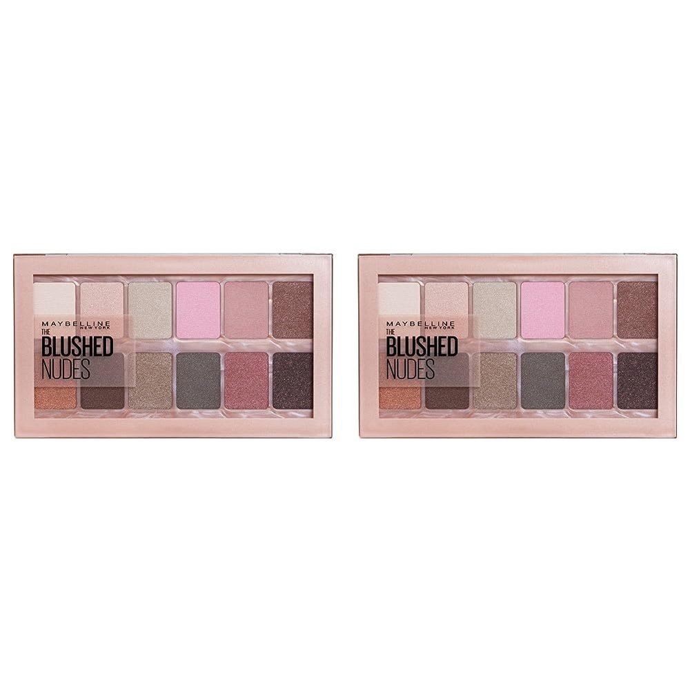 image:imageMaybelline New York Lidschatten Palette The Nudes Palette 12 Farben The Burgundy Bar96 g 2er Pack