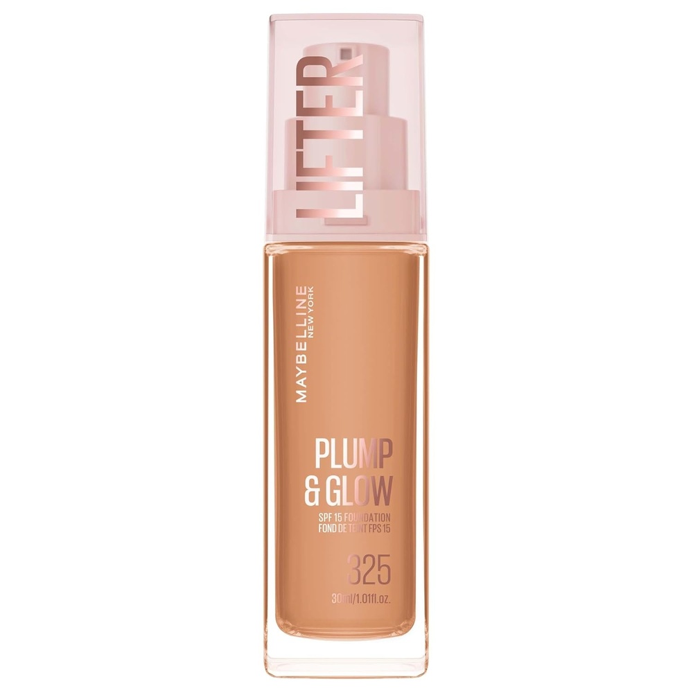 image:imageMaybelline New York Lifter Foundation Flssiges Makeup fr strahlenden Teint mit Hyaluron und Niacinamid polstert auf amp spendet Feuchtigkeit Nr 220 30 ml325