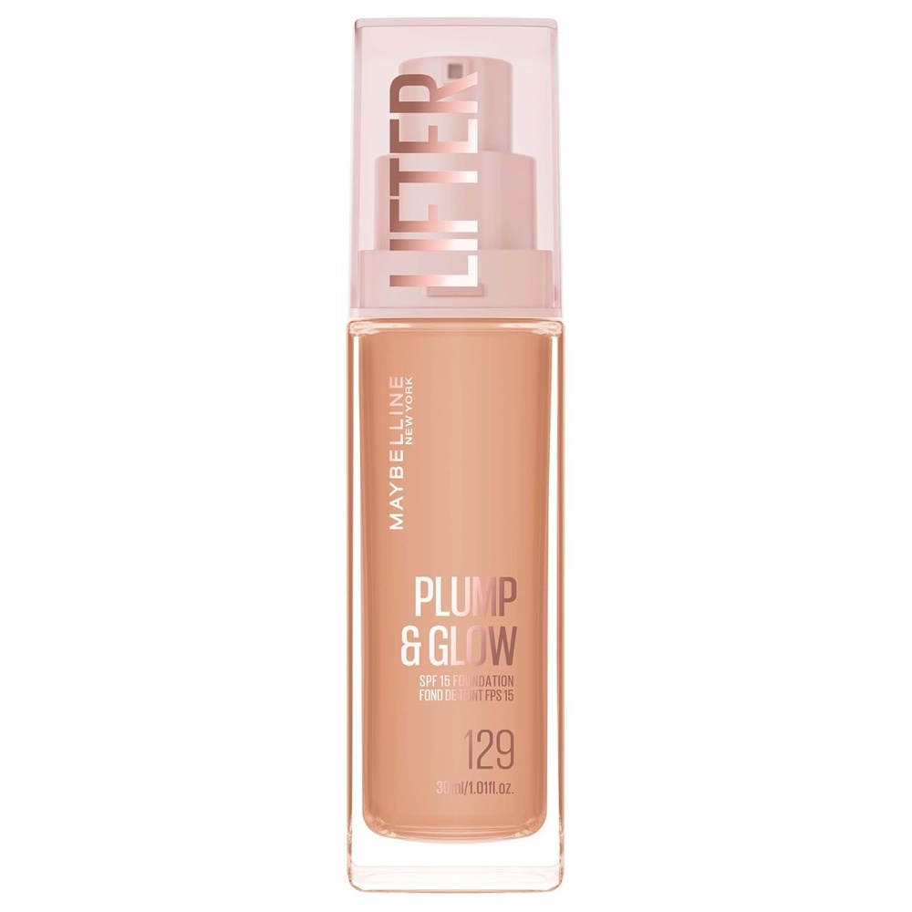 image:imageMaybelline New York Lifter Foundation Flssiges Makeup fr strahlenden Teint mit Hyaluron und Niacinamid polstert auf amp spendet Feuchtigkeit Nr 220 30 ml129