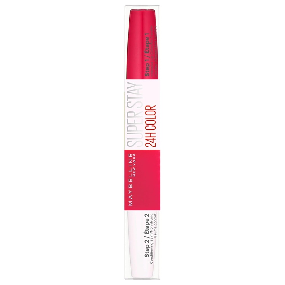 image:imageMaybelline New York Lippenstift Super Stay 24H Optic Brights Flssig und langanhaltend Nr 875 Frozen Rose 5gHimbeere