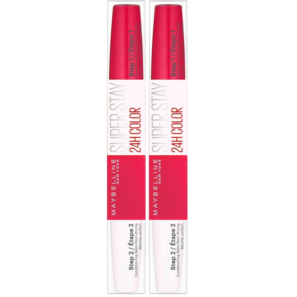 image:imageMaybelline New York Lippenstift Super Stay 24H Optic Brights Flssig und langanhaltend Nr 875 Frozen Rose 5gNr 195 Raspberry