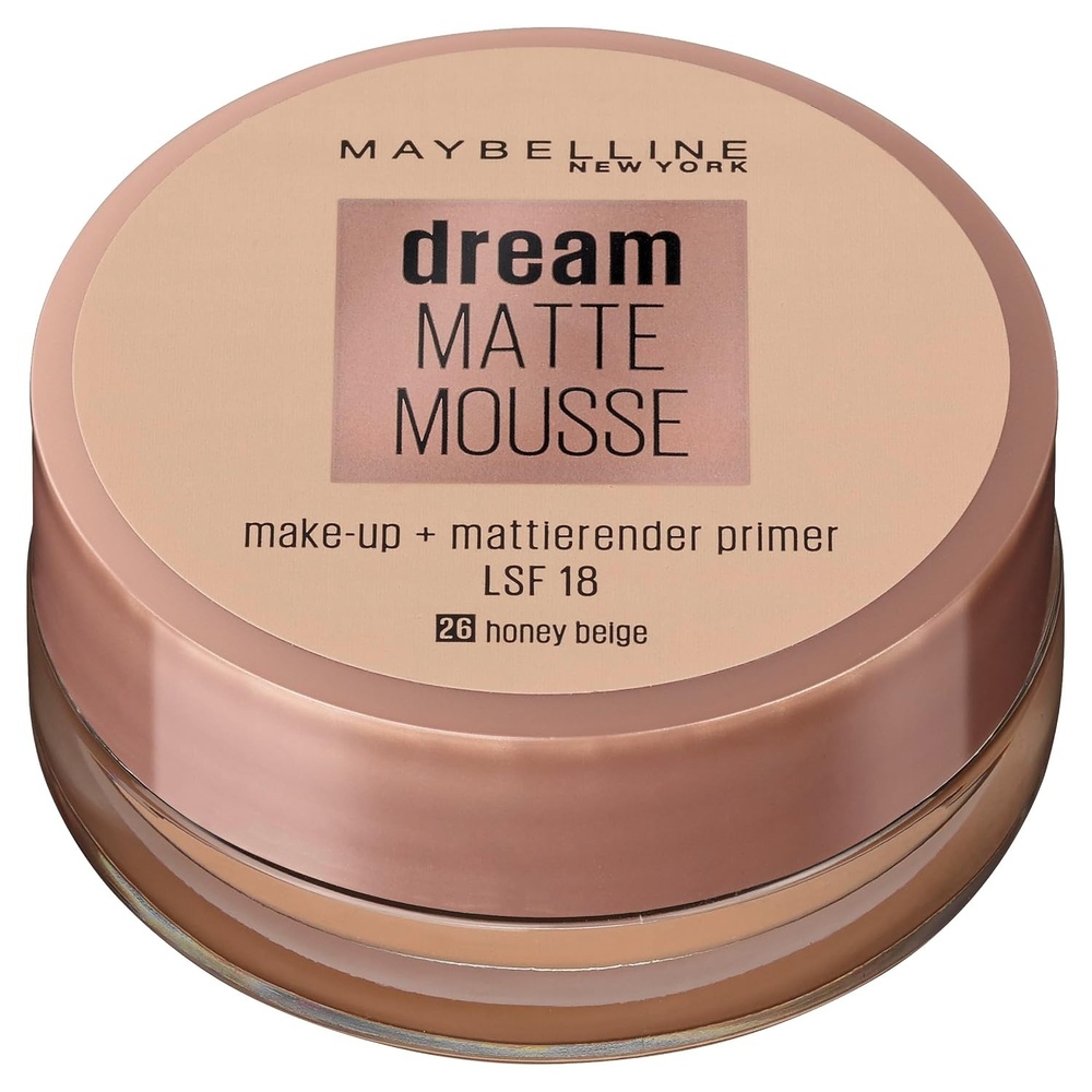 image:imageMaybelline New York Make Up Dream Matte Mousse MakeUp Mattierend Nr 20 CameoNr 26 Honey Beige