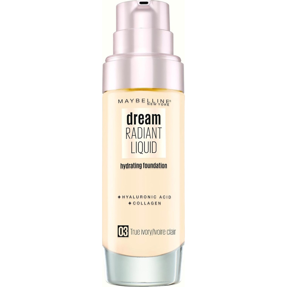 image:imageMaybelline New York Make Up Dream Radiant Liquid MakeUp Flssige Foundation Nr 03 True Ivory 30 mlNr 03 True Ivory