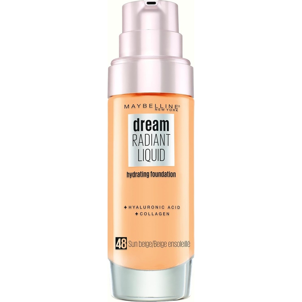 image:imageMaybelline New York Make Up Dream Radiant Liquid MakeUp Flssige Foundation Nr 03 True Ivory 30 mlNr 48 Sun Beige