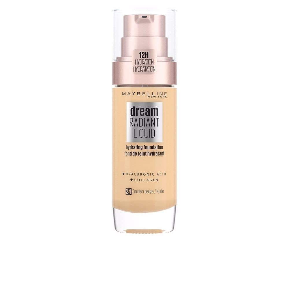 image:imageMaybelline New York Make Up Dream Radiant Liquid MakeUp Flssige Foundation Nr 30 Sand 30 mlNr 24 Nude