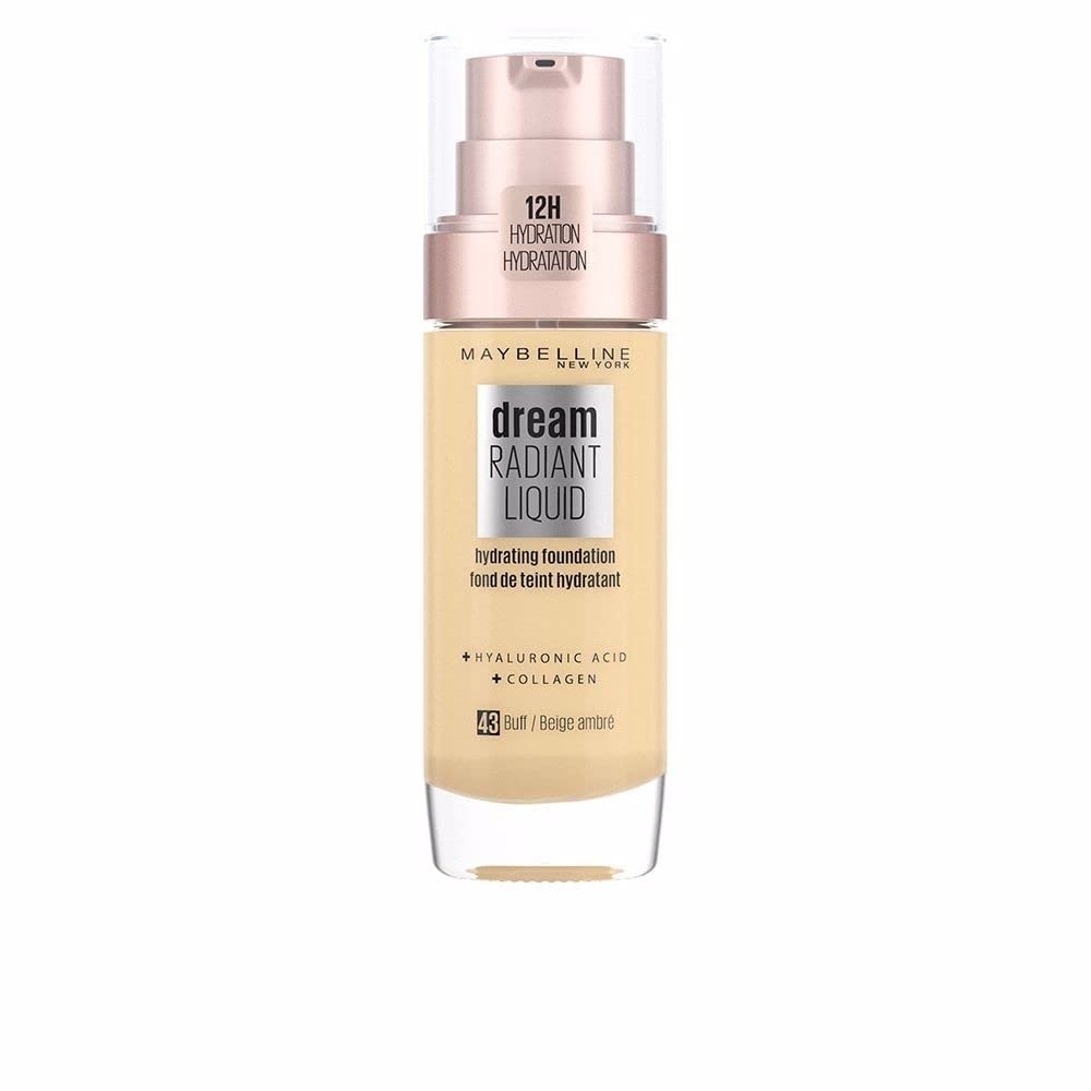 image:imageMaybelline New York Make Up Dream Radiant Liquid MakeUp Flssige Foundation Nr 30 Sand 30 mlTon 043 Buff
