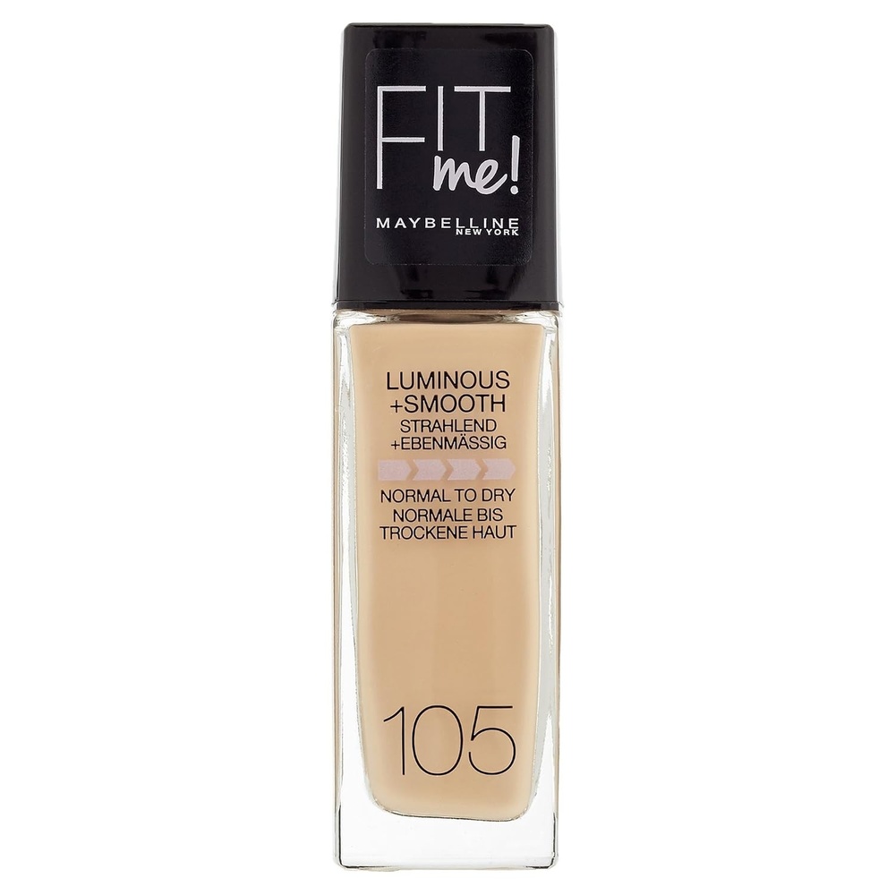 image:imageMaybelline New York Make Up Fit Me Foundation mit LSF18 Fr makellose Haut Alle Hauttypen Nr 110 Porcelain 30 ml105 Light