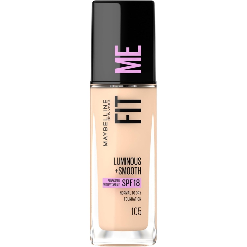 image:imageMaybelline New York Make Up Fit Me Foundation mit LSF18 Fr makellose Haut Alle Hauttypen Nr 110 Porcelain 30 ml105 light