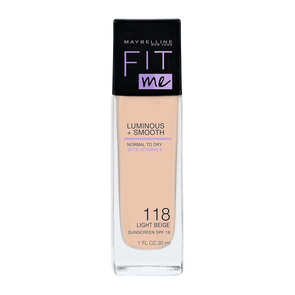 image:imageMaybelline New York Make Up Fit Me Foundation mit LSF18 Fr makellose Haut Alle Hauttypen Nr 110 Porcelain 30 mlHellbeige