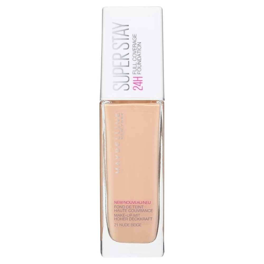 image:imageMaybelline New York Make Up Super Stay 24h MakeUp Flssige langanhaltende Foundation Nr 30 Sand 30 mlNude Beige
