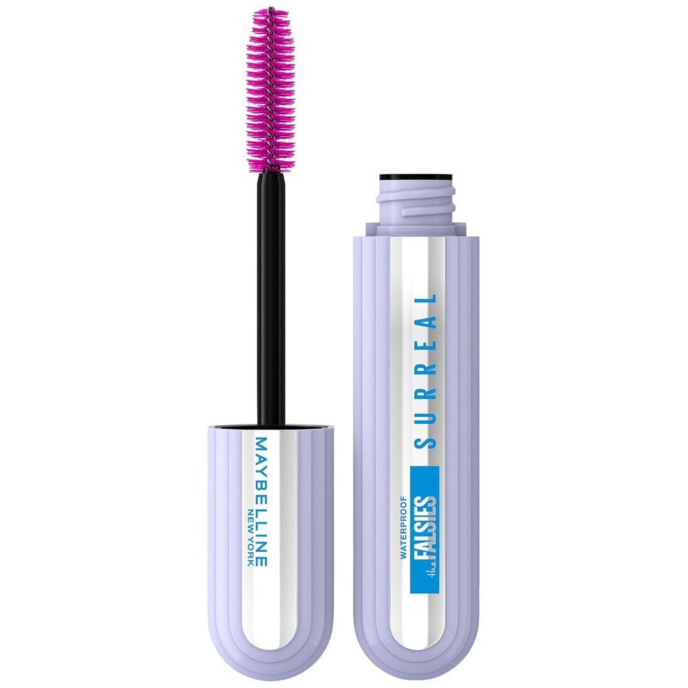 image:imageMaybelline New York Mascara mit Falsche Wimpern Effekt Hybrid Faser Technologie und verlngernder Helix Brste The Falsies Surreal Mascara 10 mlBlack