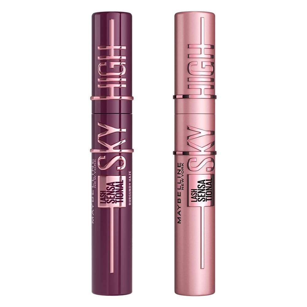image:imageMaybelline New York Schwarze Wimperntusche fr extrem lange Wimpern Lash Sensational Sky High Mascara Very Black Lash Sensational Sky High Mascara Burgundy Haze