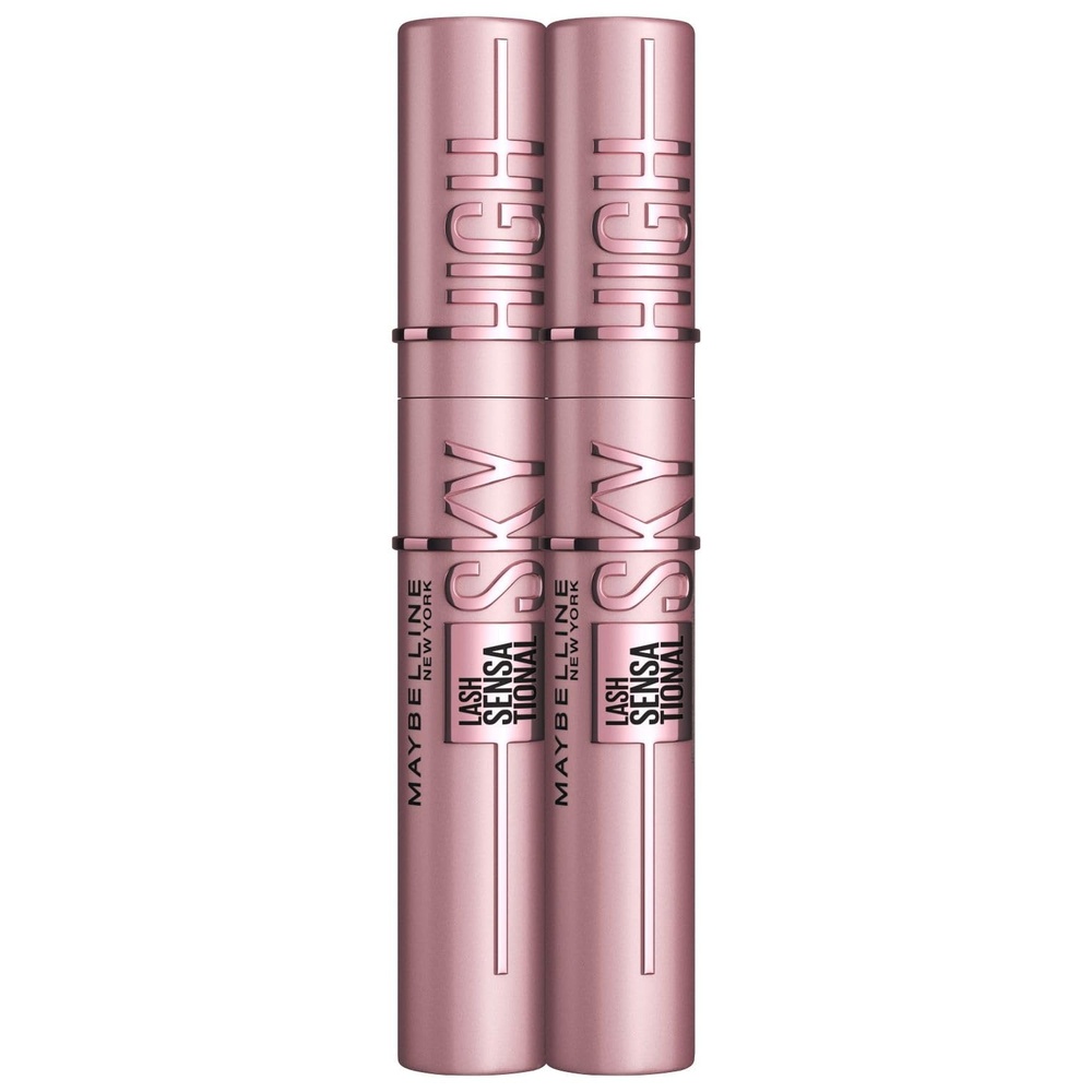 image:imageMaybelline New York Schwarze Wimperntusche fr extrem lange Wimpern Lash Sensational Sky High Mascara im Doppelpack Very Black 2 x 72 mlVery Black