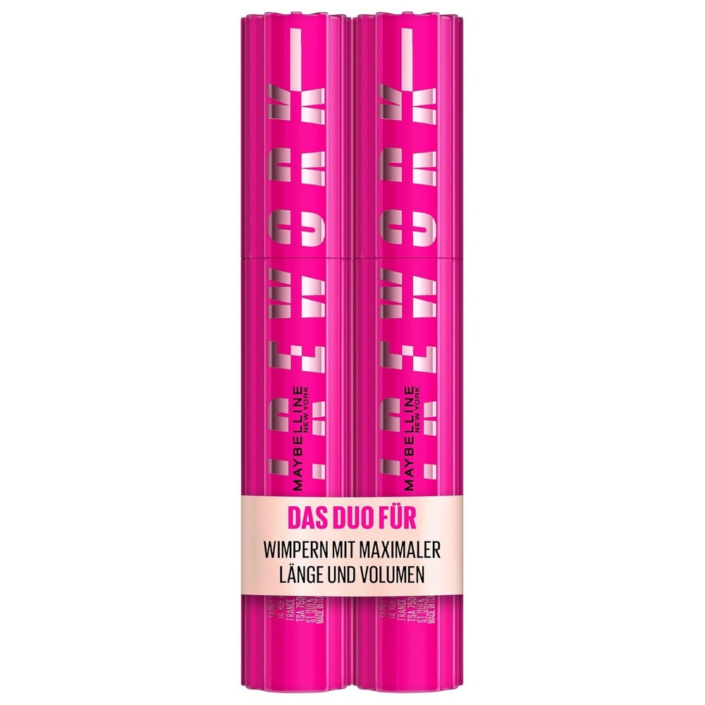 image:imageMaybelline New York Sensational Lashes Firework Mascara Volumen und Offenheit des Auges Spirale Borstenbrste 24H Hold Pro Vitamin B5 Gel Formel 2 x 10mlSchwarz