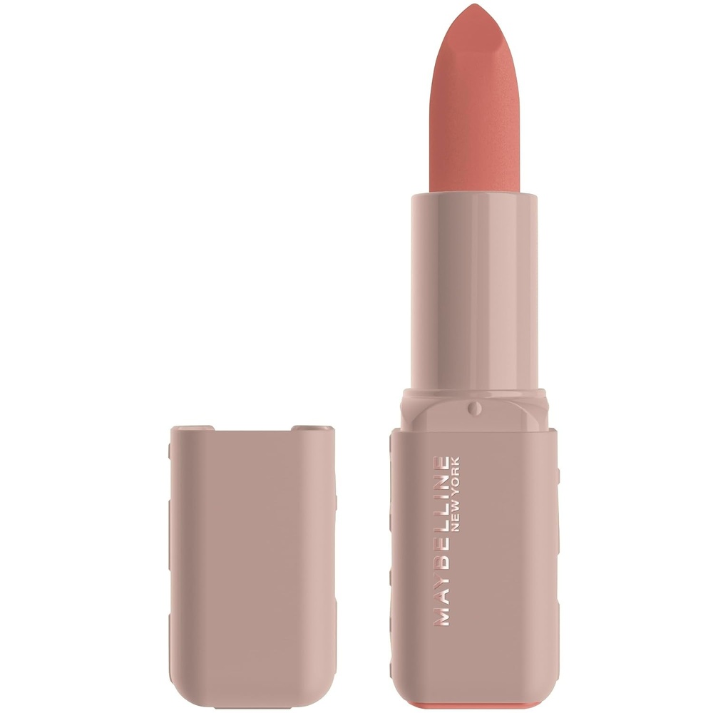 image:imageMaybelline New York Serum Lippenstift Matte Pflegender Lippenstift fr 8H Feuchtigkeit mit Hyaluronsure amp len Weiches MattFinish amp Satte Farbe Nr 002 Maybe Its 45g001 Crop Top