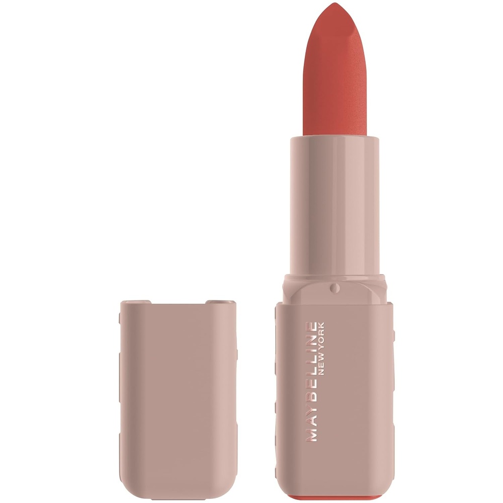 image:imageMaybelline New York Serum Lippenstift Matte Pflegender Lippenstift fr 8H Feuchtigkeit mit Hyaluronsure amp len Weiches MattFinish amp Satte Farbe Nr 002 Maybe Its 45g002 Maybe Its