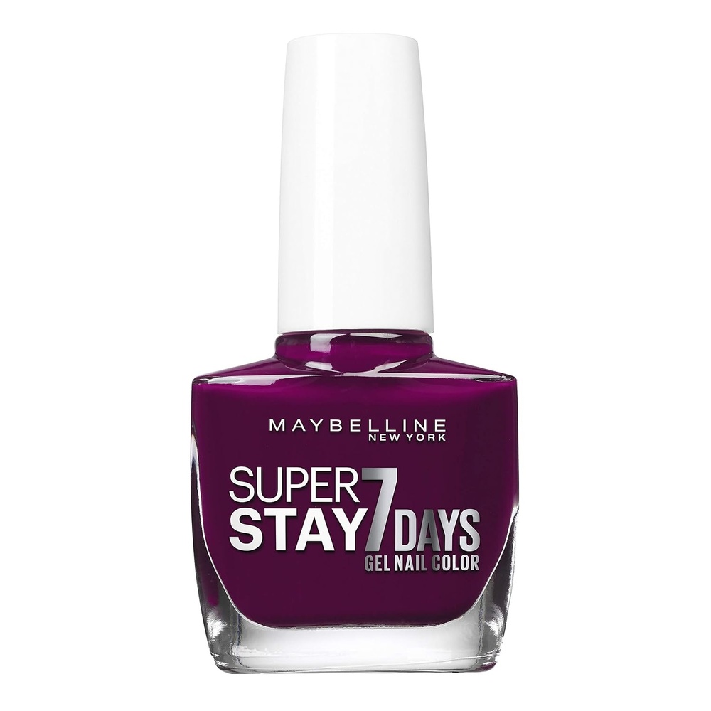 image:imageMaybelline New York Superstay 7 Days Nagellack Nr 932 Muted Mocha farbiger Nagellack Farblack langer HaltBurgunder