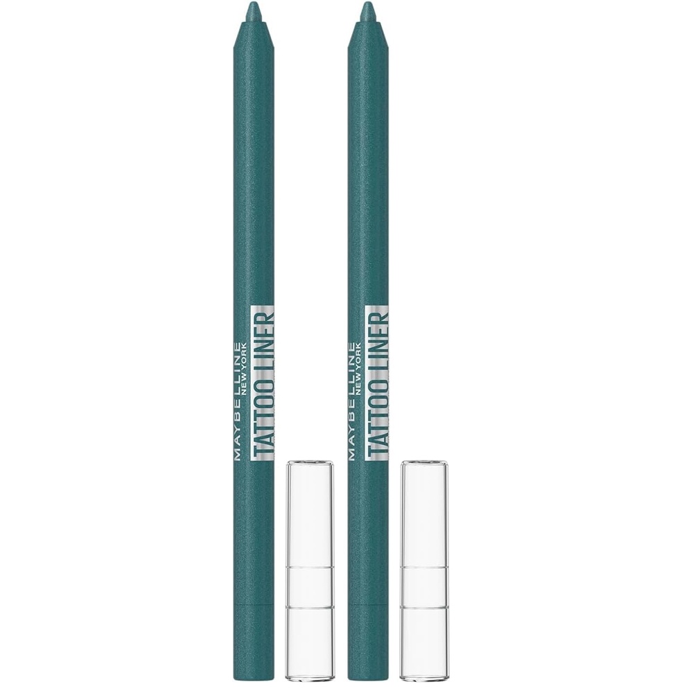 image:imageMaybelline New York Wasserfester Eyeliner mit wischfester farbintensiver GelTextur Tattoo Liner Gel Pencil Nr 814 Blue Disco Blau 1 Stck13 g 2er Pack