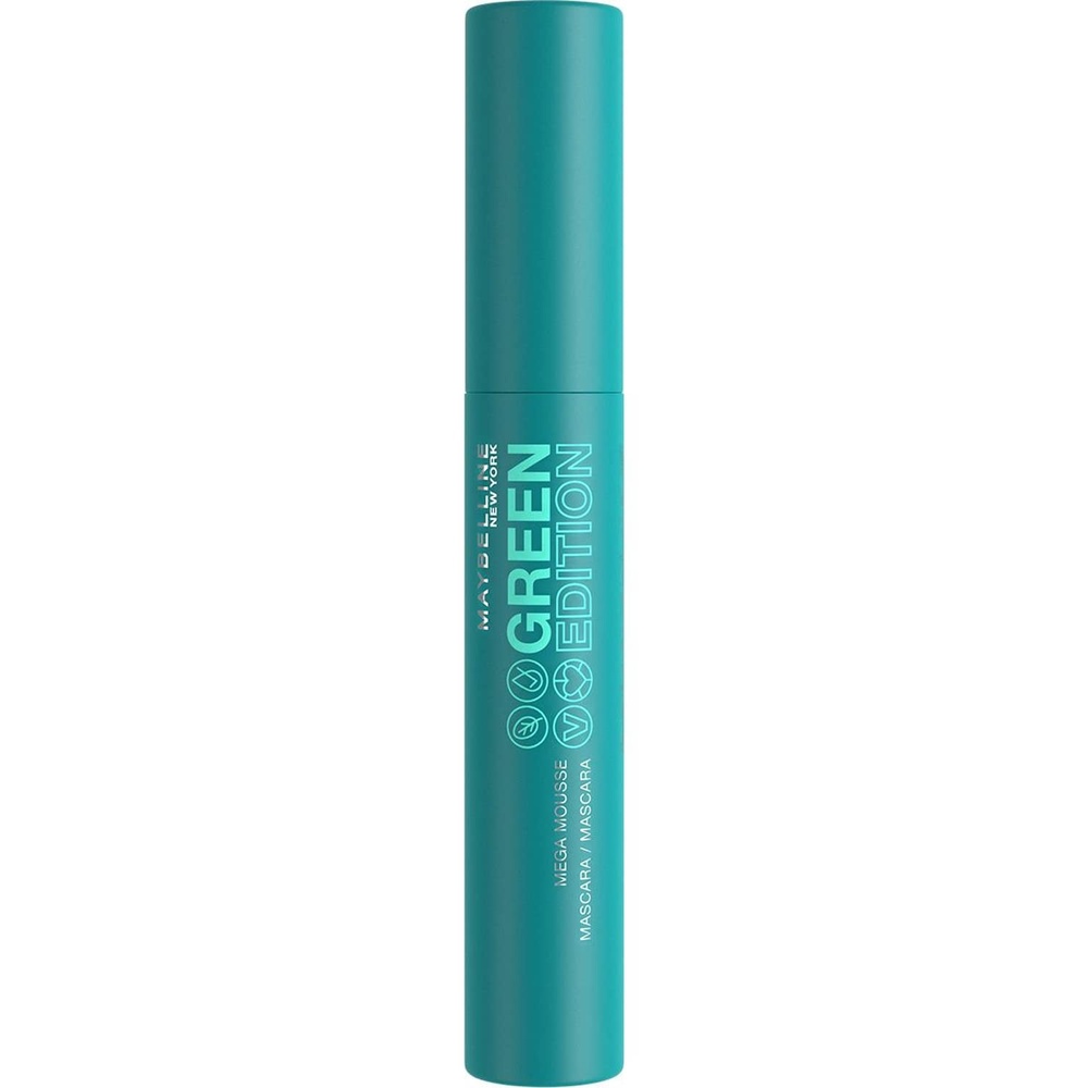 image:imageMaybelline New York Wimperntusche fr mehr Volumen und Lnge Vegane Formel mit natrlichen Inhaltsstoffen Green Edition Mega Mascara Nr01 BlackNr03 Brown