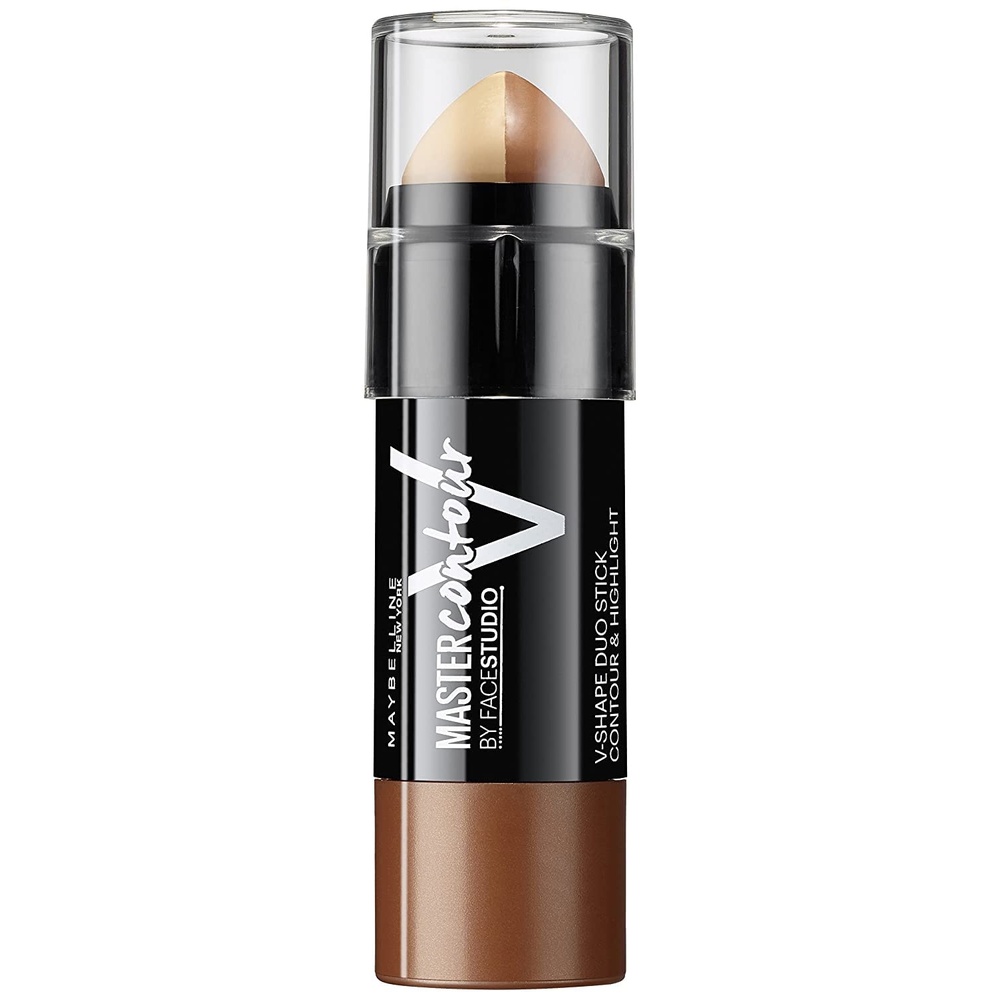 image:imageMaybelline New York Zweiseitiger Konturstift mit Highlighter und Bronzer zum Betonen der Gesichtszge Face Studio Contour DuoStick Medium 1 Stck02 Medium